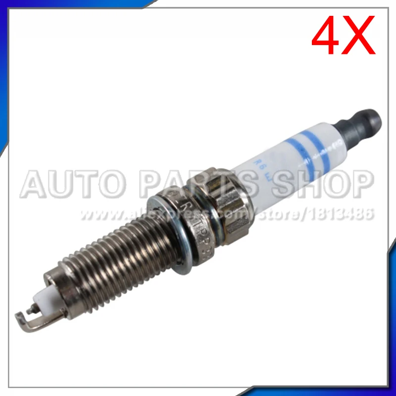 car accessories 4pcs Spark Plug for BMW F02 F01 F10 F11 X5 X6 750i 750Li 760Li 12120037580 Auto parts