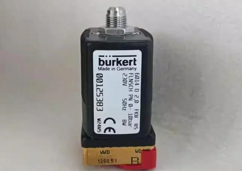 00125383 Burkert6014 solenoid valve 00125383 base plate connection 230V*3/2 normally open