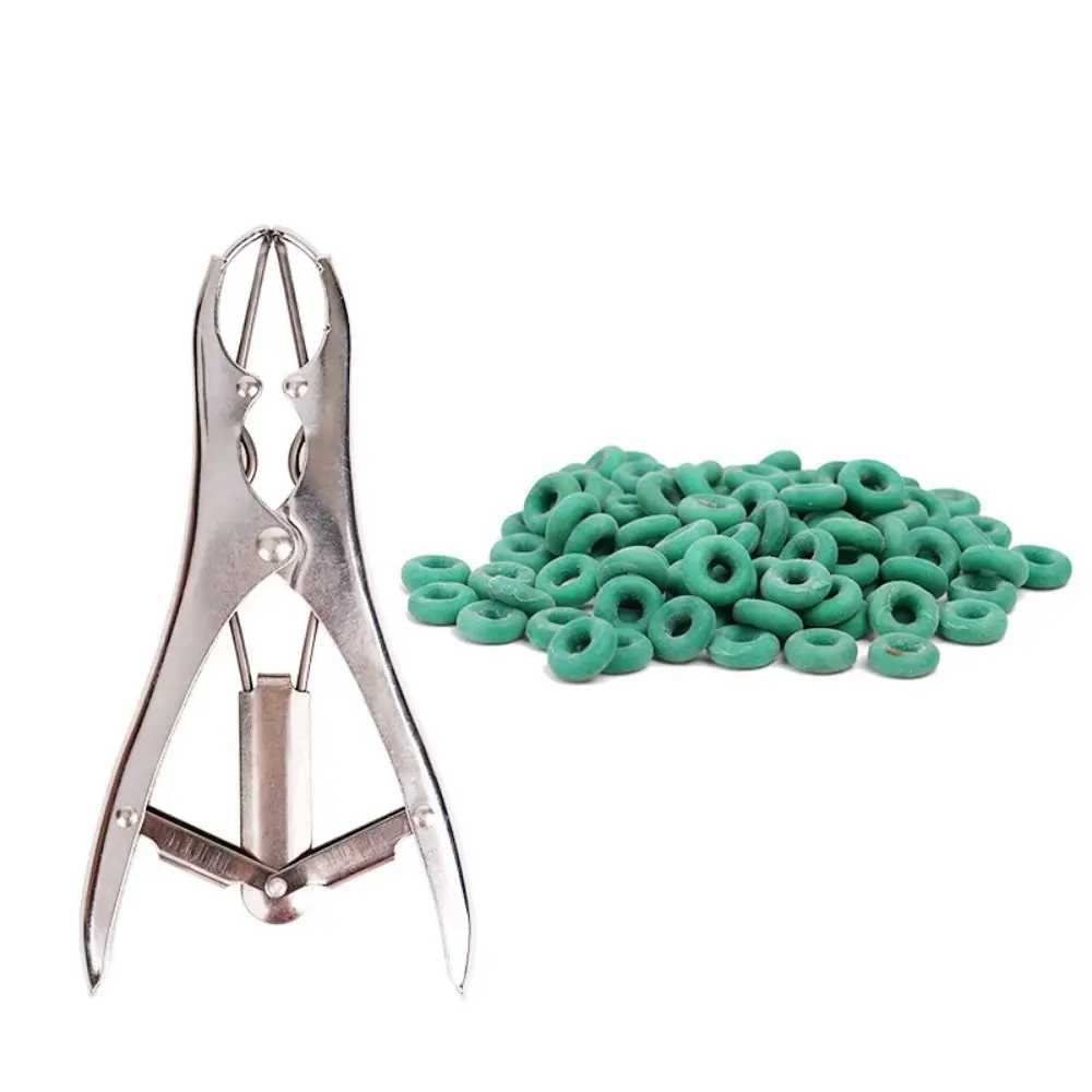 Bloodless Sheep Expansion Pliers Mouth Expander Durable Piglet Castration Forceps Stainless Steel Practical Tail Castrate Rings