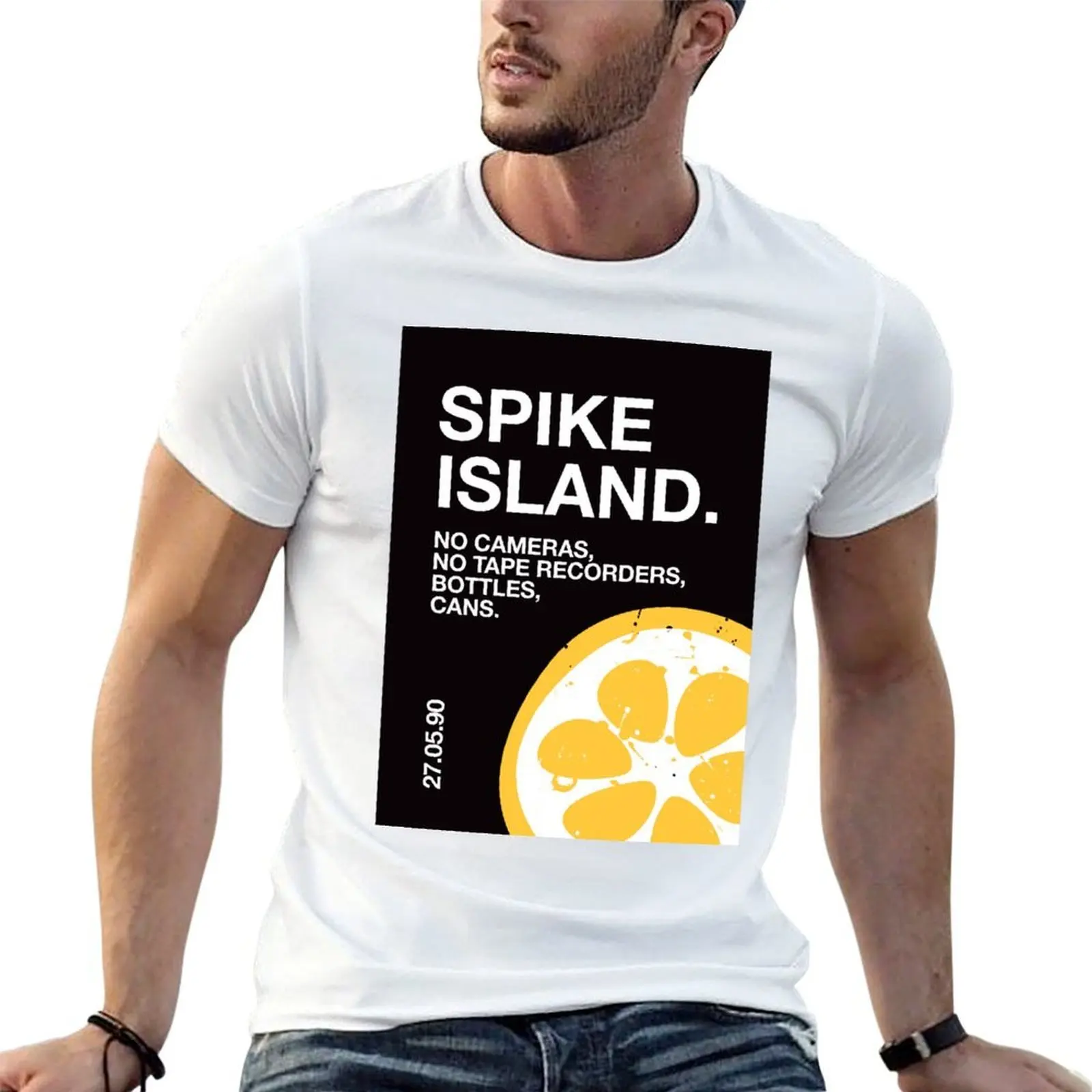 

Spike t man shirts mens pack shirts cotton graphic t graphic shirt Island t T-Shirt