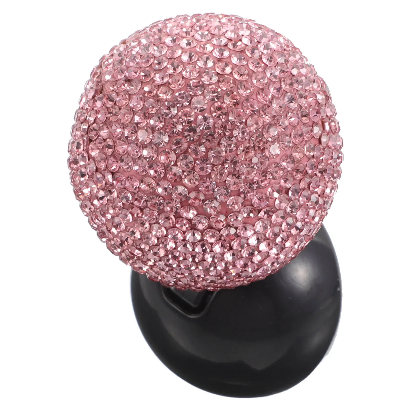 

Push Start Button Cover Rhinestone Car Interior Decoration One Touch Start Comfortable Grip Engine Stop Accessories For Women