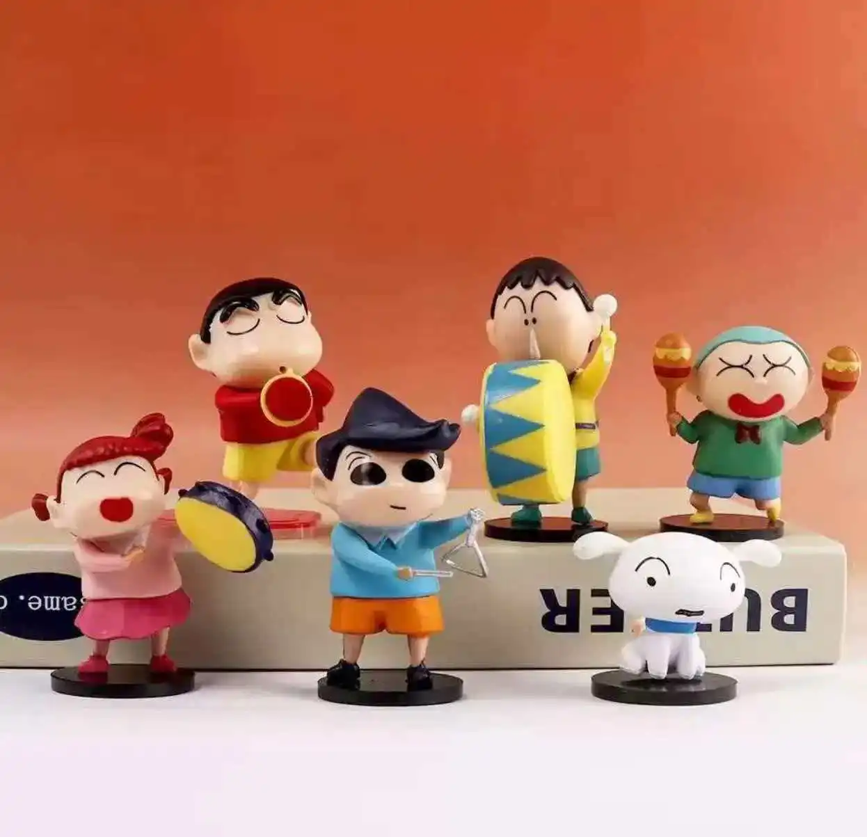 

New Product In Stock Xiao Xin Happy Time Music Scene Series Blind Box Handmade Desktop Ornament Doll Model Toy Surprise Gift