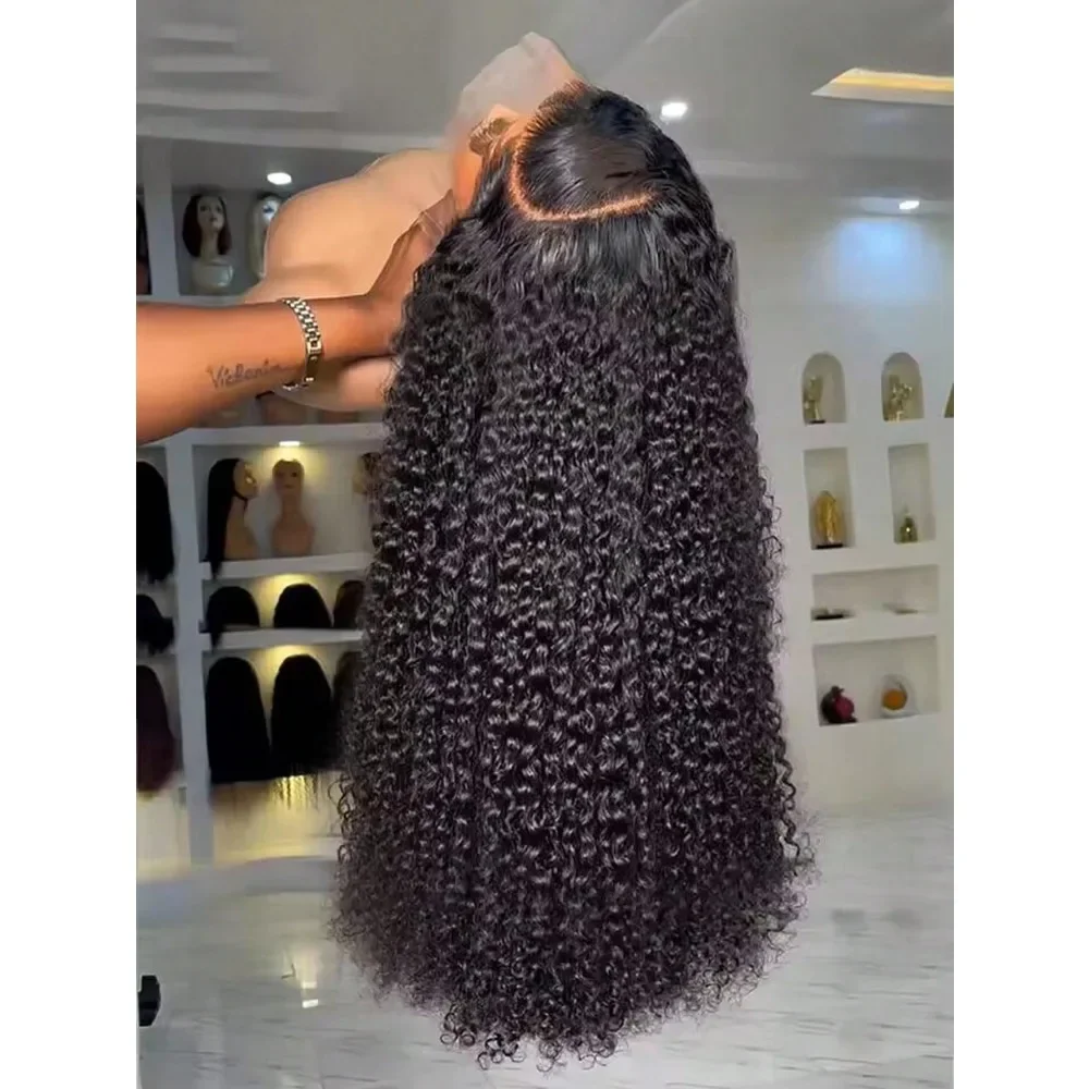 

Uveous Deep Wave Lace Front Wigs Human Hair 200% Density 13x4 HD Transparent Deep Wave Frontal Wigs Human Hair With Baby Hair Natural Color Halloween Season