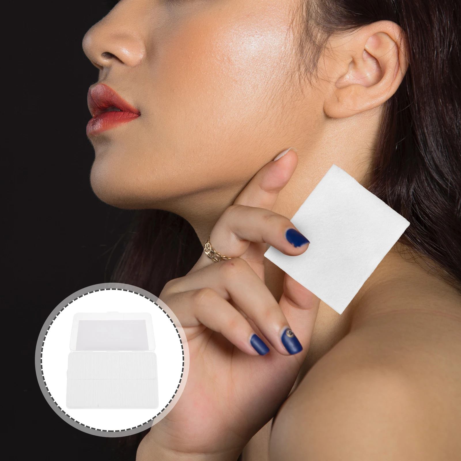 

1000 Pcs Cleansing Cotton Removing Reusable Makeup Remover Pads Removal Thin Face for Women Sheet