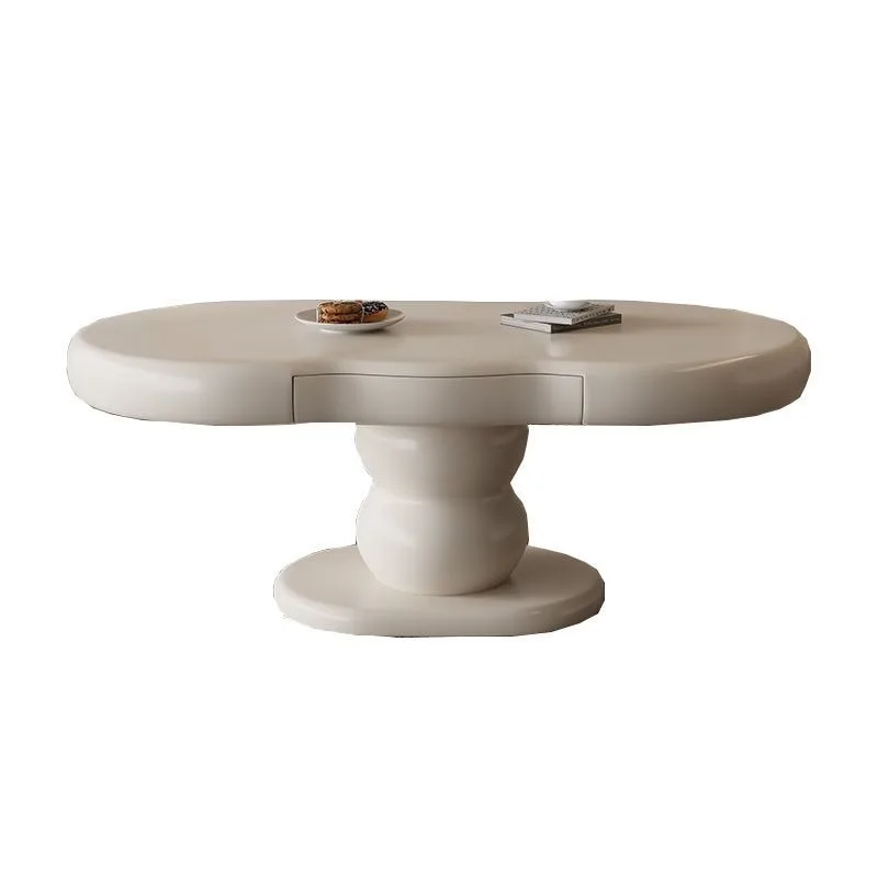 

table dual-purpose two-in-one French cream wind special-shaped cloud coffee table voice electric multi-function