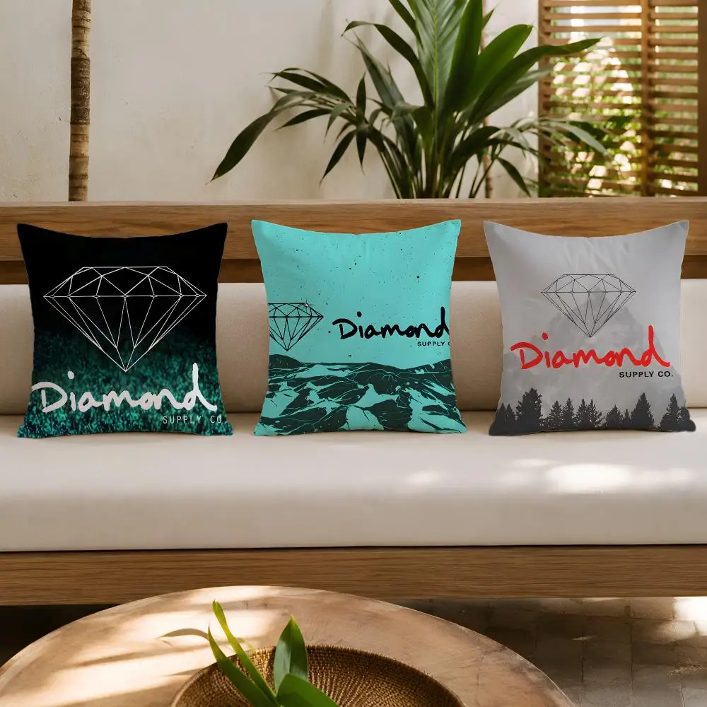 D-Diamonds S-Supplys C-Cos Cushion Cover Wrinkle-Resistant Short Plush Cushion Covers Breathable Machine-Washable