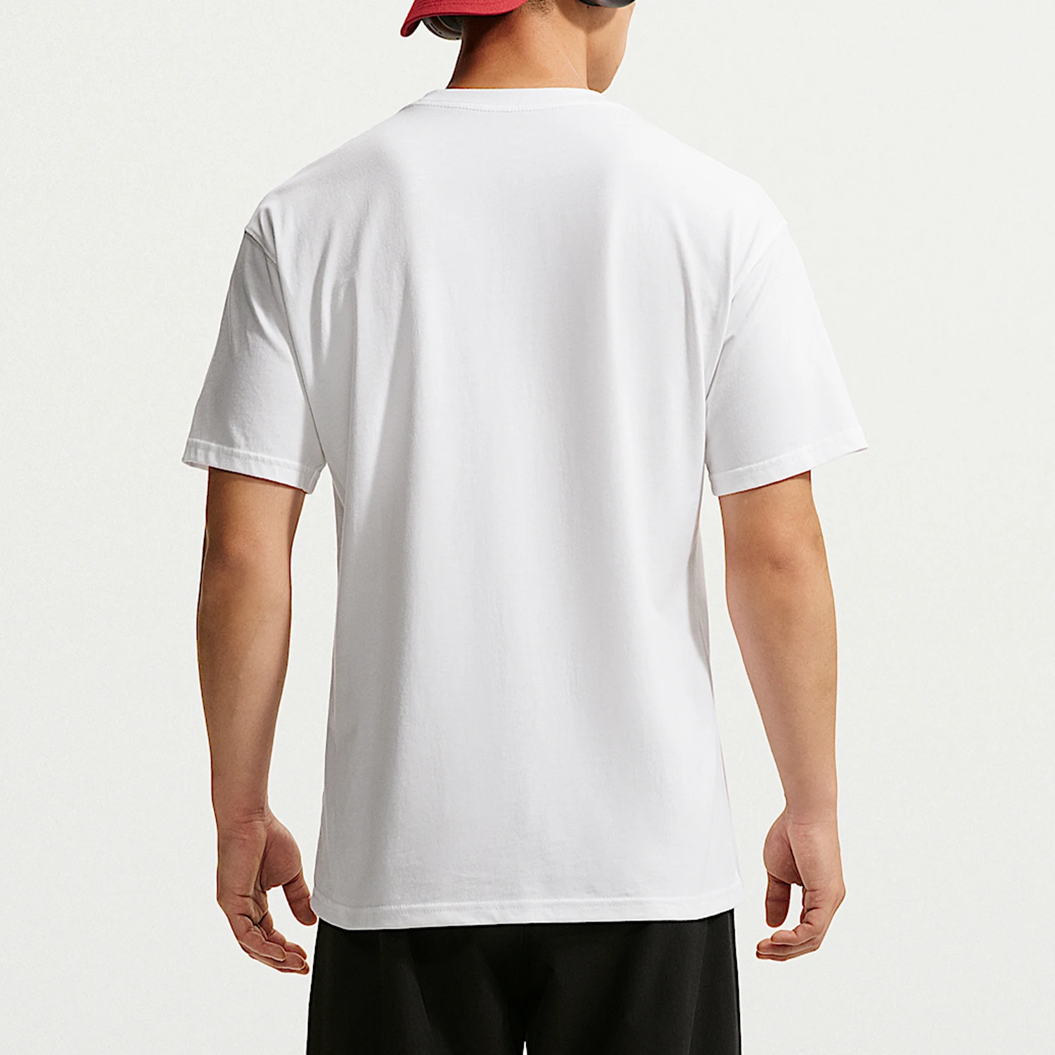 Nike genuine men's skin friendly soft and comfortable round neck short sleeved T-shirt IR8673-100
