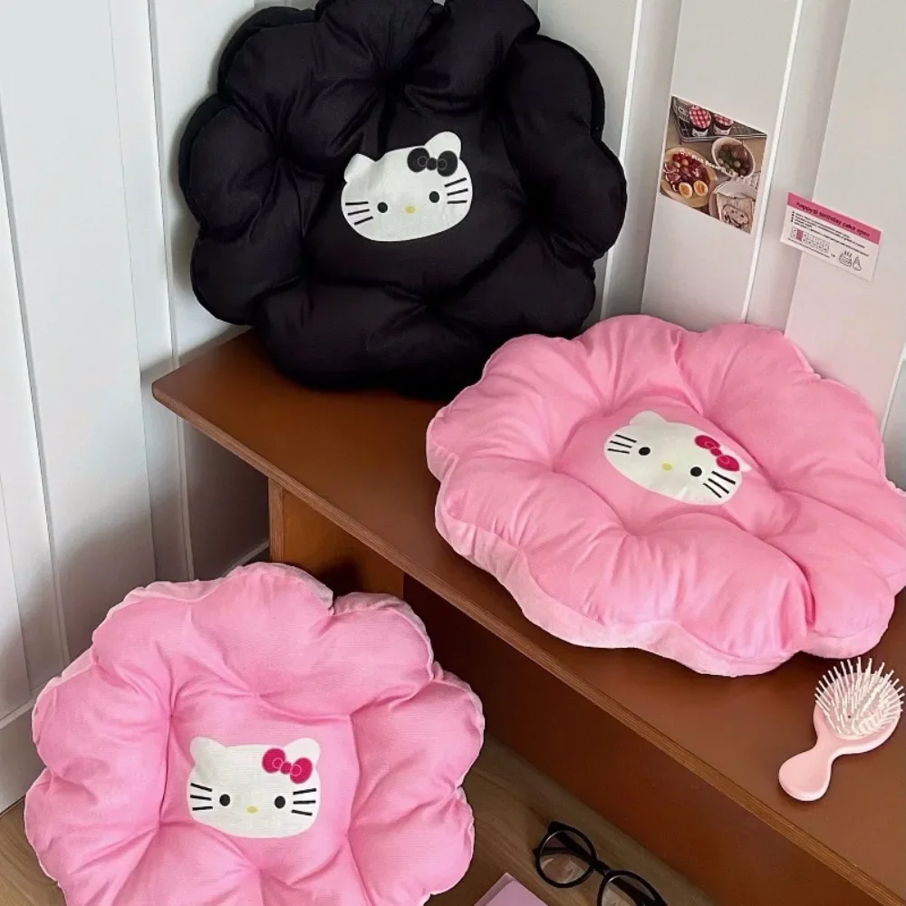 

Cute Originality Cartoon Hello Kitty Anime Peripheral Soft Roundness Pupil Domestic Office Dormitory Chair Pad Festivals Gift