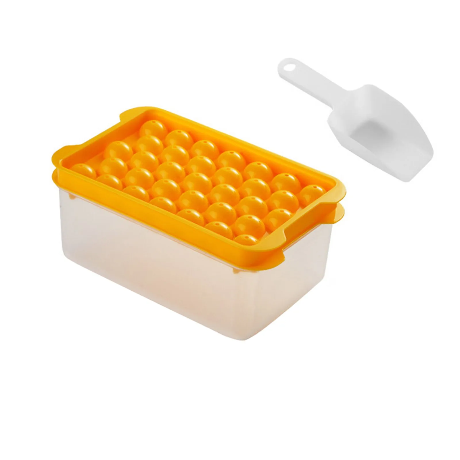 Mold Tray Maker Mini Ice Ball Mold Round Ice Cube Tray Easy Release Stackable Ice Maker Drink Coffee Cocktail Jelly Baking 2026