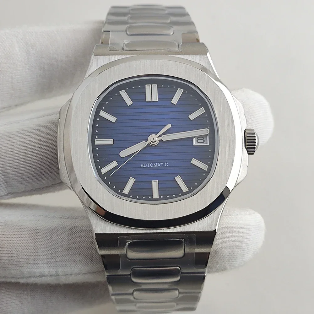 Hot style Nautilus Watch 40mm Men\'s Stainless Steel Mechanical Watch Movement Watch Luxury Watch Automatic Watch Mens Watch
