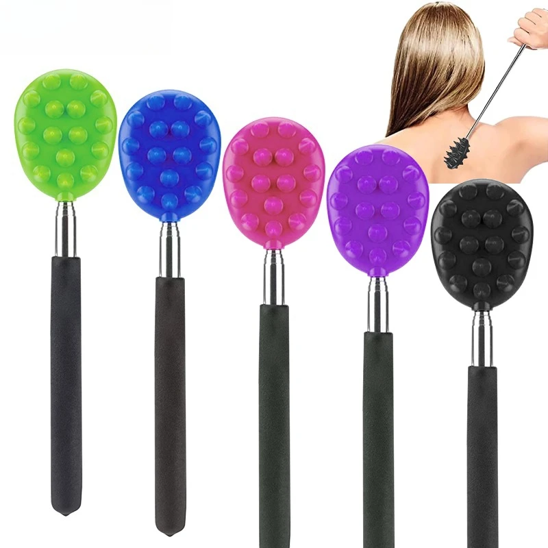 Retractable Telescopic Back Scratcher Portable Extendable Back Massager Scratcher for Men and Women Health Products