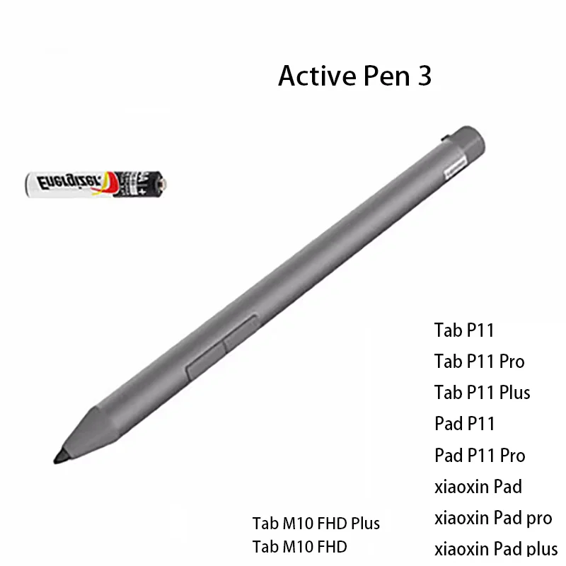 

Active pen AAAA for Lenovo Tab P11 yoga tab 11 Tab P11 pro TB-J706f Tab K11 K10 M10 FHD stylus aes 2.0 wgp Lenovo Active Pen 3