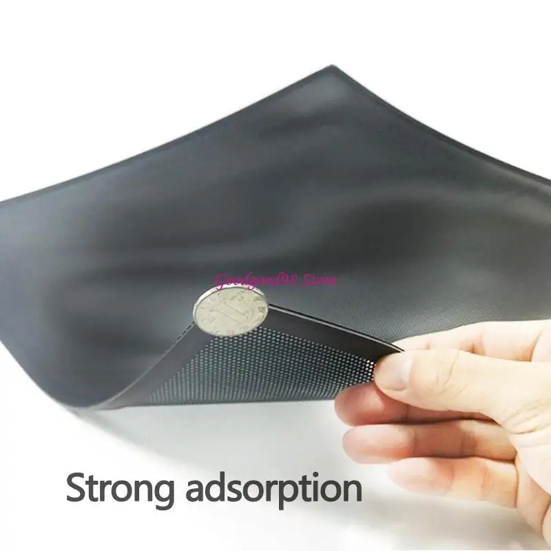 Dust Cover PVC Fan Dustproof Filter for Computer for Case Fan Cooling Mesh Squar 