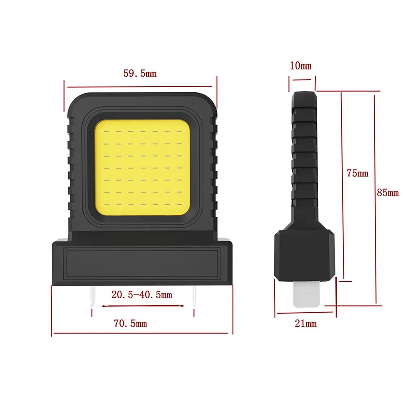 21V Work Lamp Power Tool Accessories LED Work Light Universal Floodlights for Makita Battery for Outdoor Construction Use
