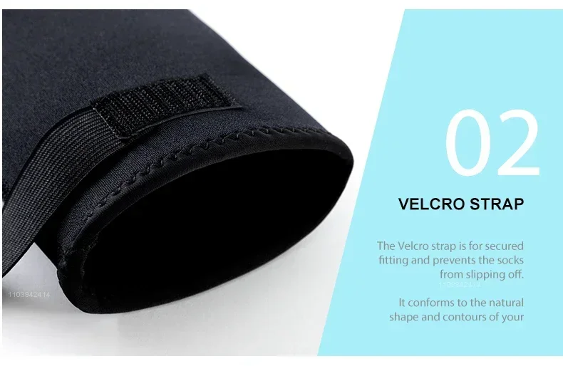 3 mm Neoprensocken, Neoprenanzug-Schuhe, rutschfeste Surf-Schwimmflossen-Socken, warme Strandstiefel zum Schnorcheln, Tauchen, Wassersport – Detail 7