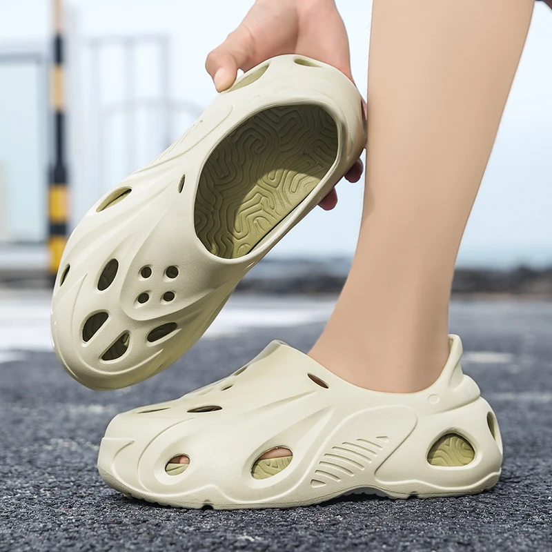 

Мужские летние нескользящие сандалии с толстой подошвой для спорта, рыбалки, активного отдыха и пляжа