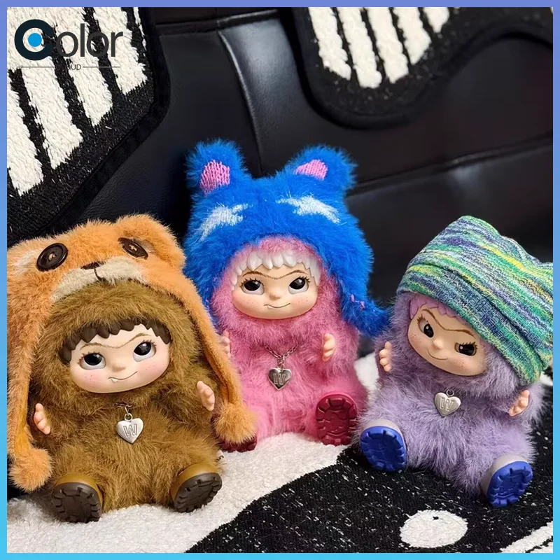 

Genuine Wakuku Fuzzvtrenpy Funparty Series Blind Box Anime Figure Plush Doll Mystery Box Trendy Bag Accessories Surprise Gift