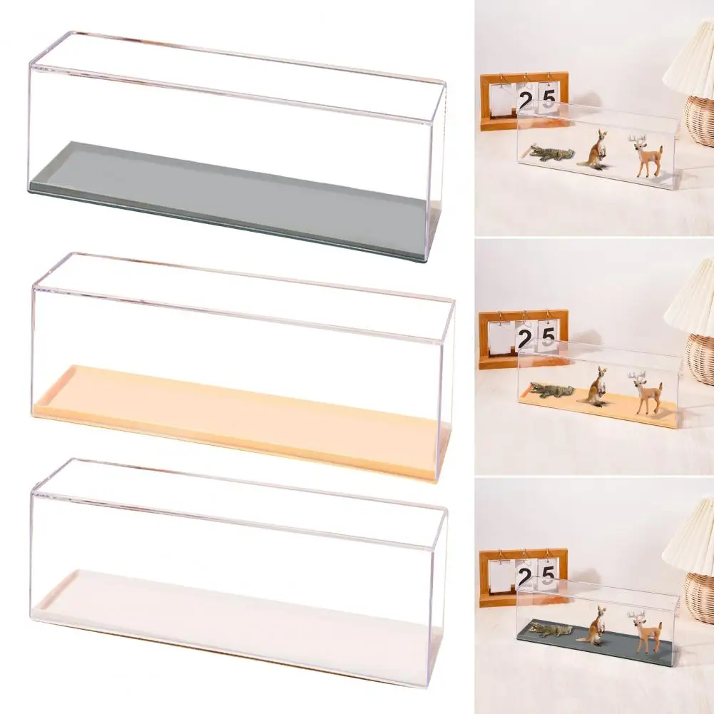 Durable Storage Box Premium Material Storage Box Moisture-proof Minifigures Display Case Transparent Pet Plastic for Building