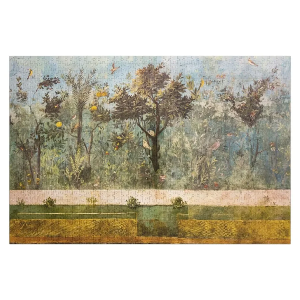 

Viridarium of the Villa of Livia in Via Flaminia, Rome. Jigsaw Puzzle Iq Personalized Gift Married Custom Photo Photo Puzzle