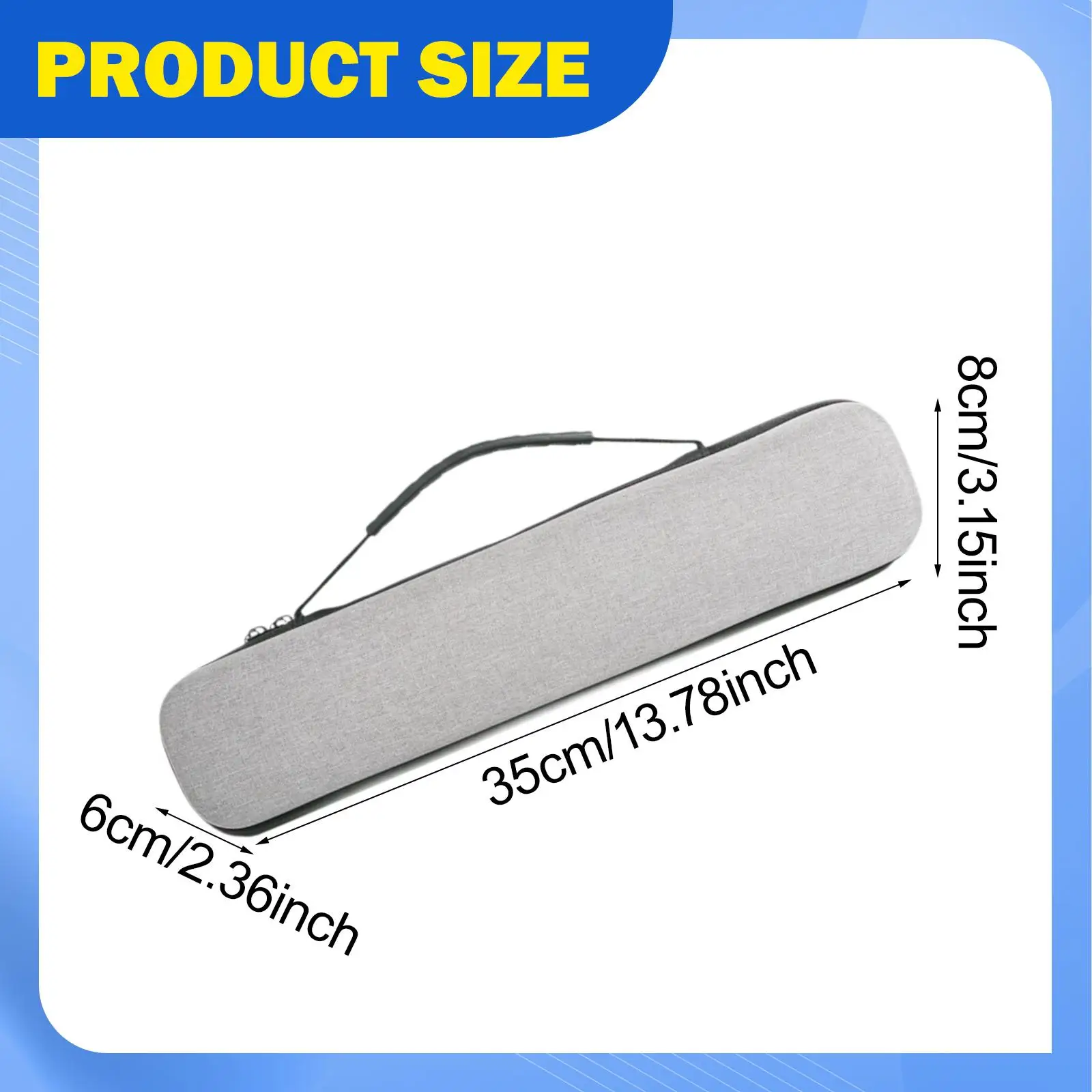 

EVA Curling Iron Storage Carrying Case Organizer Bag for Mini Travel Wireless Curling Iron and Hair Accessories