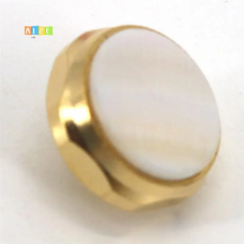 

A12E-12Pcs Small Button Trumpet Piston Buckle Brass Portable Musical Trumpet Tool Instrument Accessories