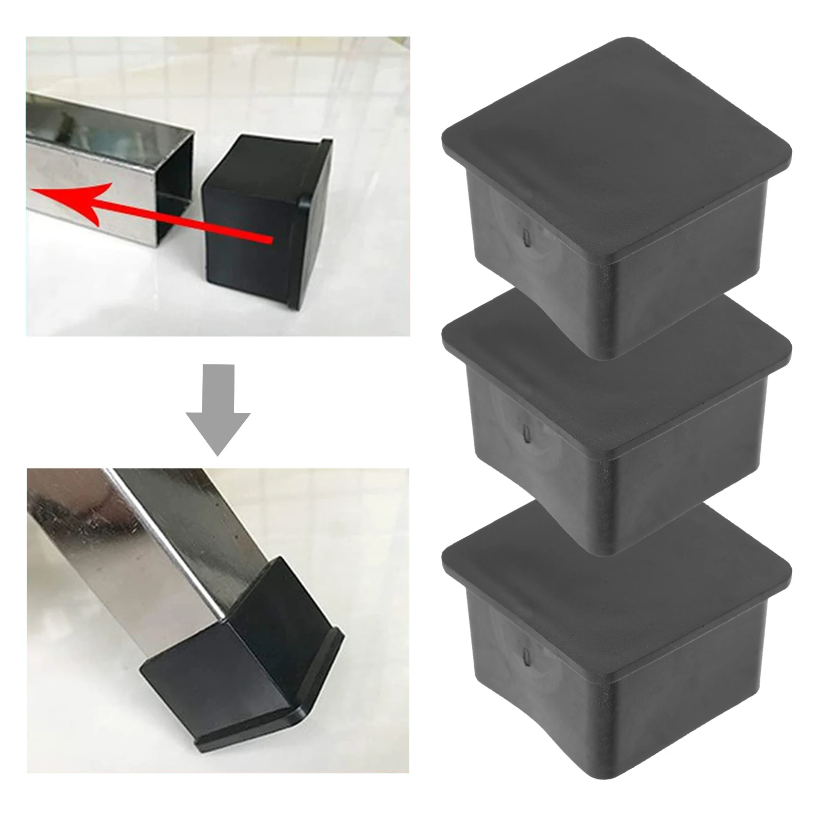 

20 Pcs Chair Foot Cover Protectors Feet Covers Furniture Legs Protective Case Floor Pvc Wraps for Floors