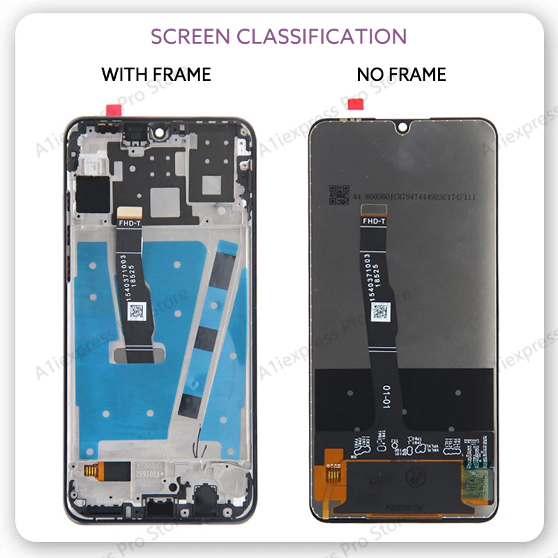 Wyświetlacz LCD do Huawei P30 Lite Nova 4e Ekran Dotykowy Digitizer 6.15" MAR-AL00 MAR-TL00 MAR-LX2 Testowane Części Zamienne Gorąca Sprzedaż — zdjęcie produktu 5