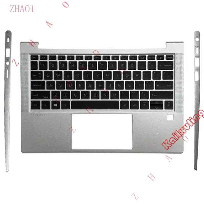 Z   For HP Probook 430 G8 ZHAN66 Pro 13 G4 Laptop Keyboard Palmrest w/SD Slot Silver