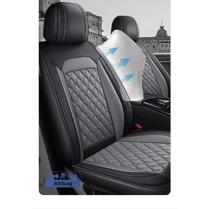 التغطية الكاملة العالمي بولي Leather الجلود مقعد السيارة يغطي لمازدا 3 CX-5 2 5 6 CX-3 CX-4 CX-7 CX-9 RX-8 CX-30 CX-50 اكسسوارات السيارات