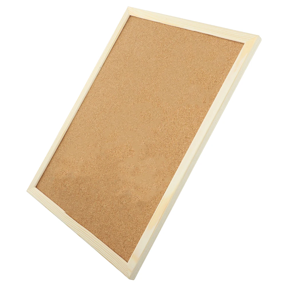 1Set Display Bulletin Board Corkboard for Classroom Office Photo Calendar Memo Pin Board Exquisite Craftsmanship Wall Protection