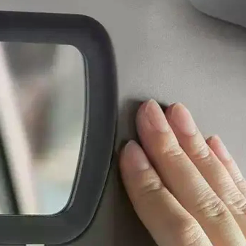 Car Sun Visor Cosmetic Mirror Portable Auto Interior Make Up Mirror Sun-Shading Cosmetic Mirror Car Sun Visor Decorative Mirror