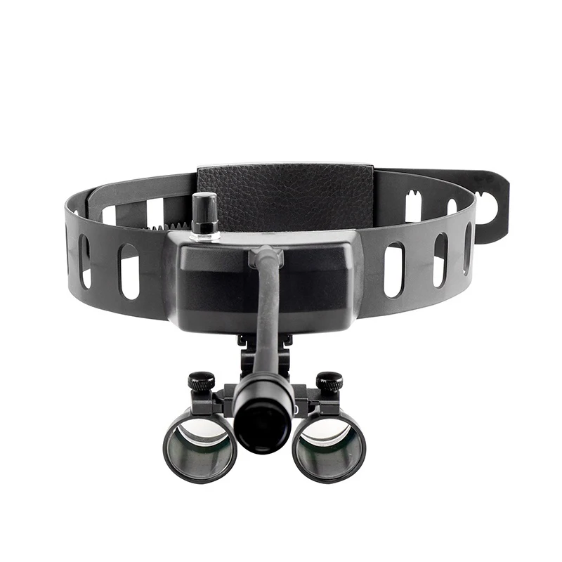 Dental 2.5x Magnifying Lens with Wearable LED Headlight for High-Definition Surgery Beauty Ophthalmology Oral Cavity