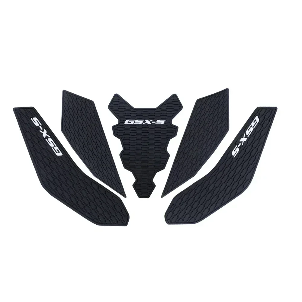 Motorcycle gsx s750 Accessories Side Fuel Tank Pads Protector Stickers Knee Grip Traction Pad For GSXS750 GSX-S750 Z GSX-S 750