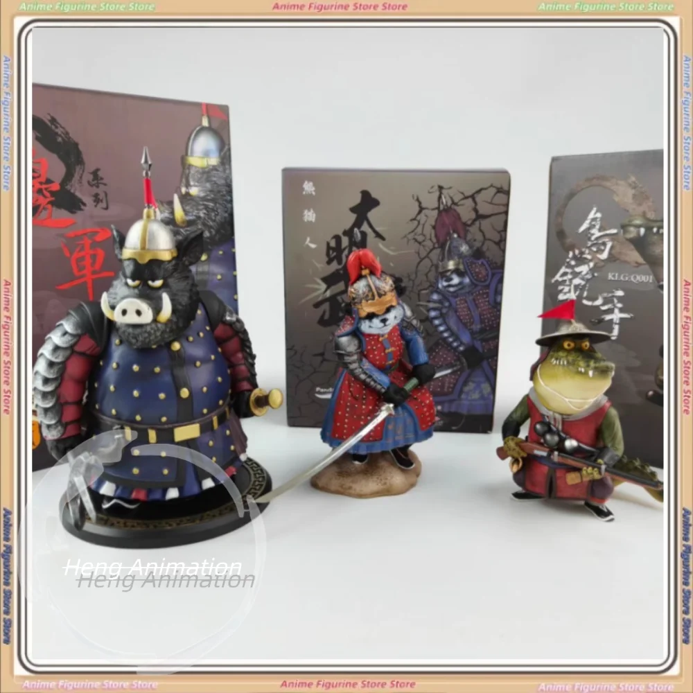 

Shen Ji Battalion Q Version Border Army Boar + Damien Panda + Bird Cannon Crocodile Air Ling Ge Эксклюзивная лицензия Ручная кукла