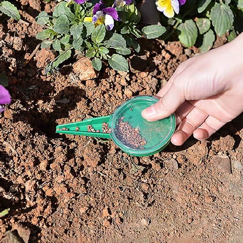 4 Sets Of Horticultural Seeder Plastic Household Gardening Tools Set Seeder Transplanter Soil Punching Cuttage Breeding TMZ