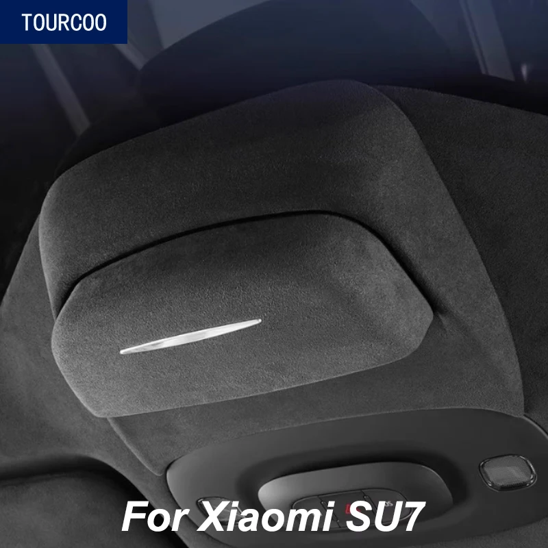 for-xiaomi-su7-sunglasses-holder-suede-sunglasses-storage-tray-car-styling-modified-accessories