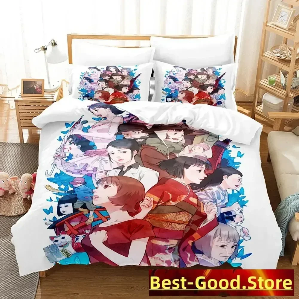 

2023 New konsatoshi Bedding Set Single Twin Full Queen King Size Bed Set Aldult Kid Bedroom Duvetcover Sets Anime Bed Kawaii