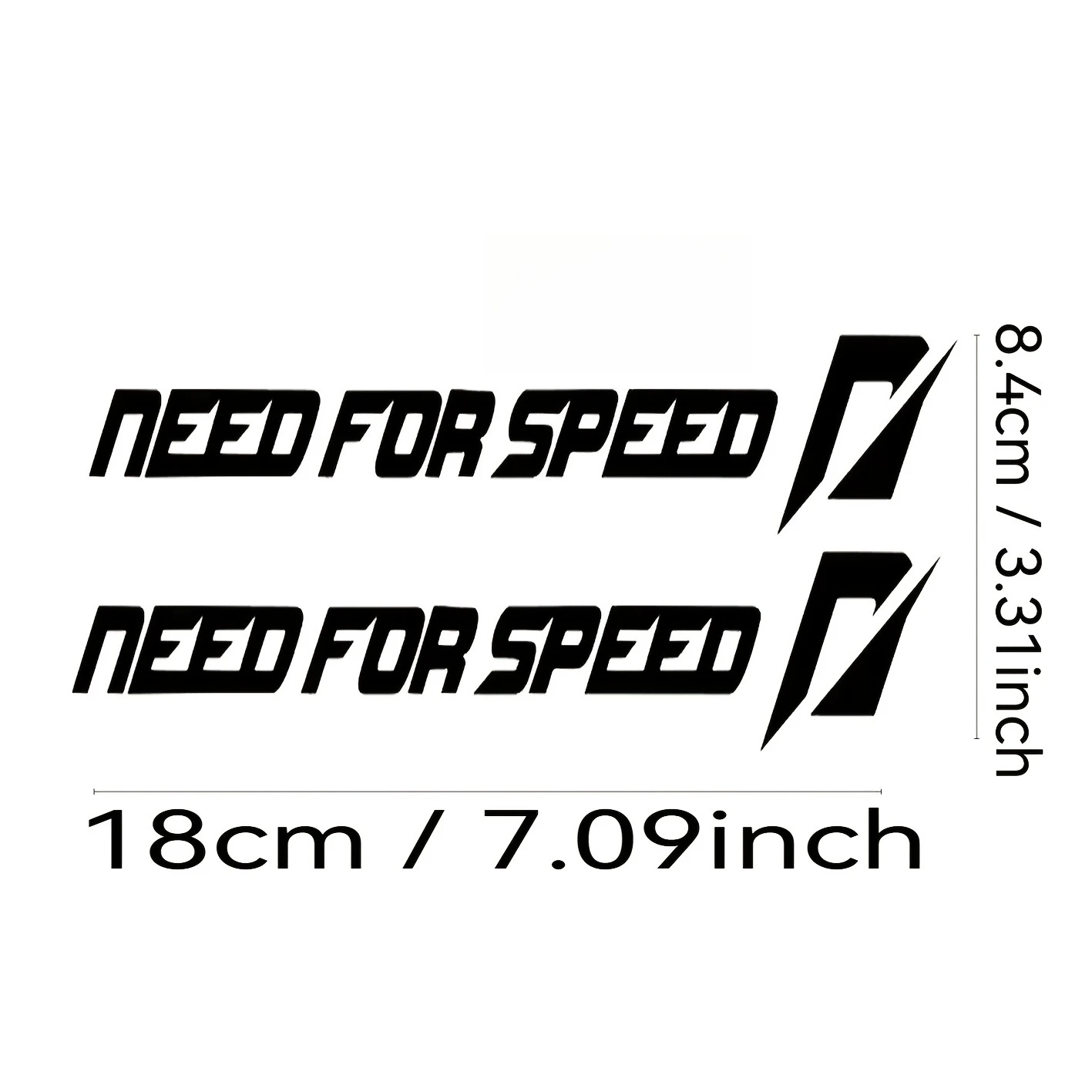 Neon Speed Gradient Motorcycle Sticker 2PCS Gaming Vinyl Decal Waterproof UV Resistant Removable Helmet Car Bike Decor