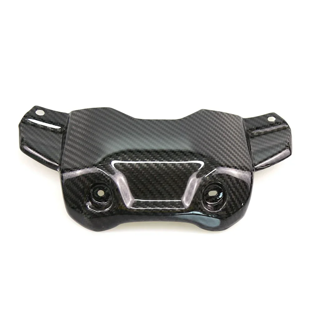 ل MT 09 MT09 FZ 09 FZ09 2013-2019 ألياف الكربون غطاء خزان الوقود الغاز حامي دراجة نارية الملحقات #1