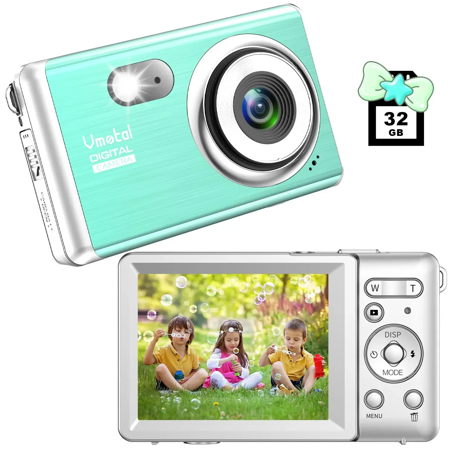 Portable Digital  Gift For Friends and kids  Face Detection 48MP HD