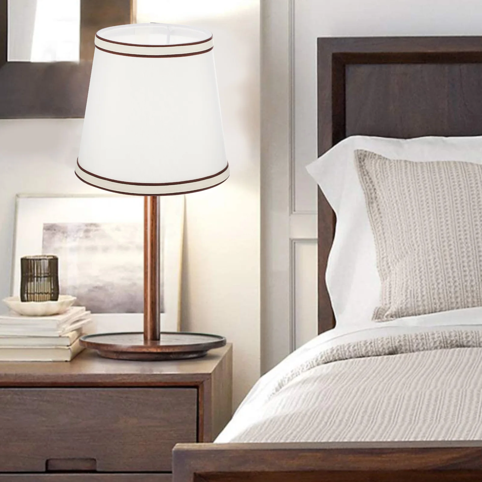 

1pc American Style Chandelier Lampshade Durable Premium Wall Lamp Shade Creative Design Assorted Colors Easy Installation