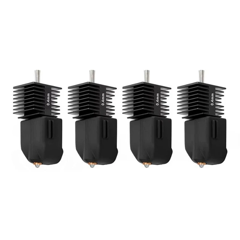 DT21 Hotend Nozzle Assembly for Flashforge AD5X 0.4mm Hardened Steel Bimetallic 3D Printer Parts 4Pcs