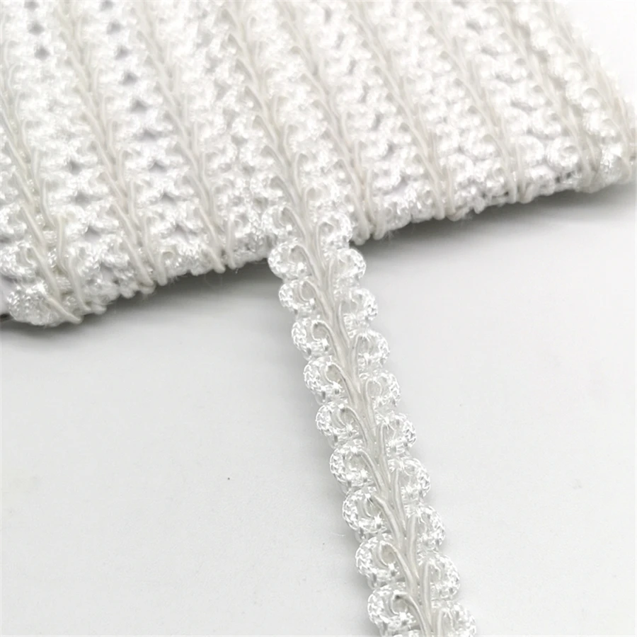 2 Yards Lace Trim Ribbon Centipede Braided Lace DIY Craft Sewing Accessories Wedding Decoration Fabric Curve Lace