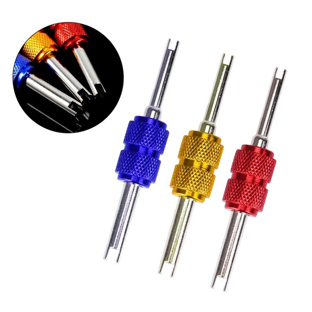 Universal Tire Valve Core Stems Remover Screwdriver Auto Truck Bicycle Wheel Repair Tool Dual Use Car Accessories Tire Remover