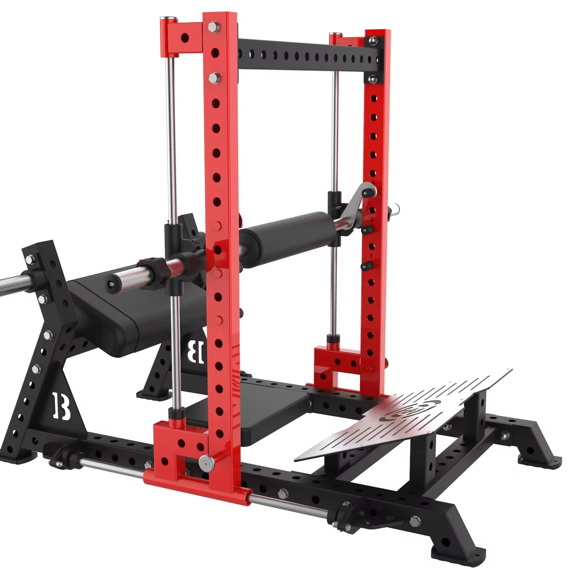 Venta al por mayor, máquina de glúteos de cadera cargada con Pin de prensa de cadera multifuncional sentado ajustable para gimnasio y Fitness