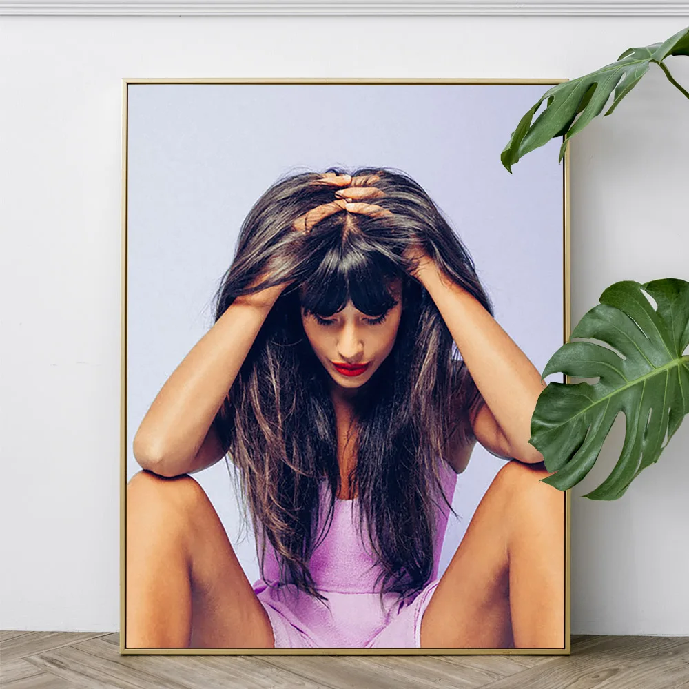 Jameela Alia Jamil ستار الفن طباعة ملصق الممثلة مقدم جدار صورة الحديثة قماش اللوحة ديكور