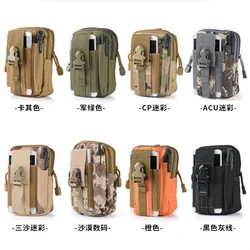 1PC Men Waist Pack Bum Bag Pouch Waterproof Tactical Military Sport Hunting Belt Molle Nylon Mobile Phone Bags Outdoor Tools