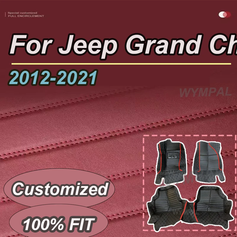 

Роскошные автомобильные коврики для Jeep Grand Cherokee WK2 2021 2020 2019 2018 2017 2016 2015 2014 2013 2012 Авто внутренние ковры на заказ