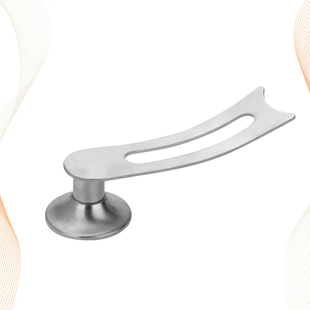 

Stainless Steel Pot Lid Handle Replacement High Temperature Resistant Comfortable Grip Pot Cover Knob Stand Kitchen Cookware Pan