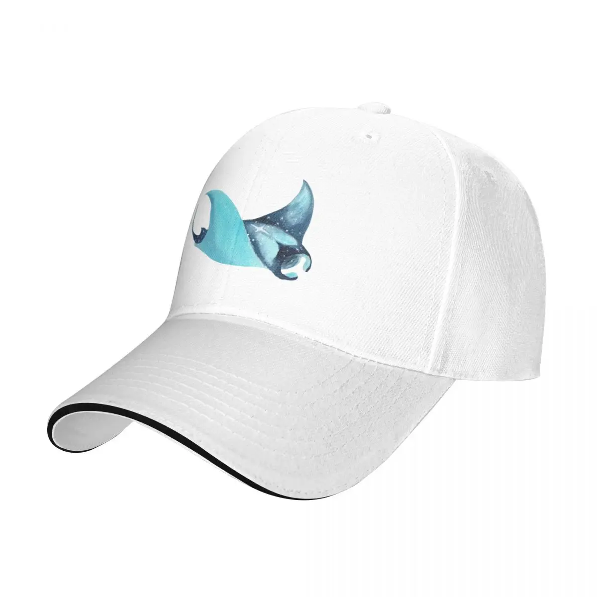 

Galaxy Manta Ray Baseball Cap Snapback Cap Luxury Cap Snap Back Hat Hat Luxury Brand Mens Women's